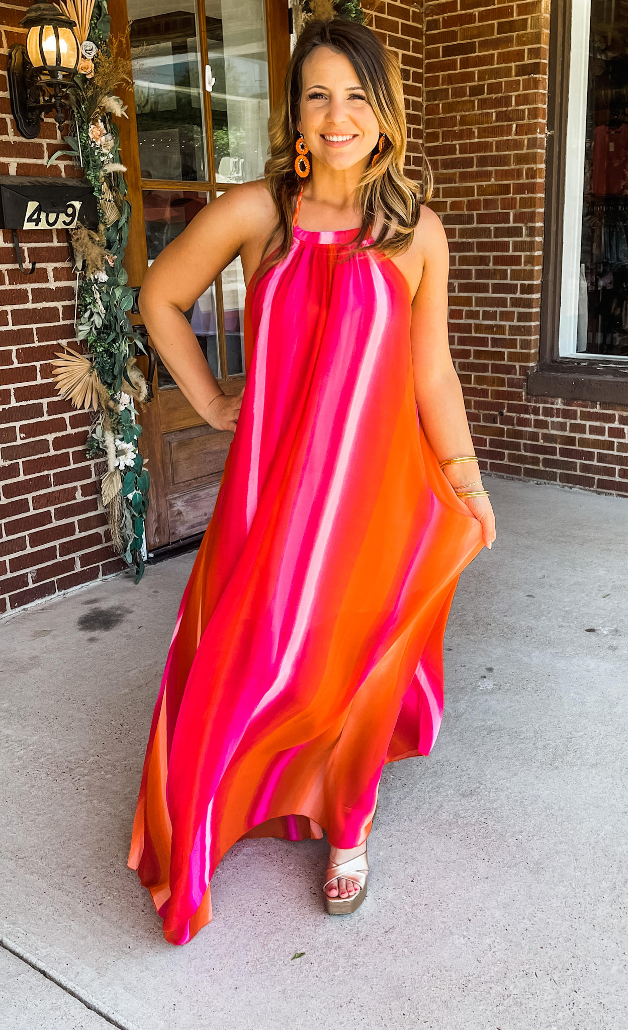 Up To No Good Maxi Dress (was 61.90)