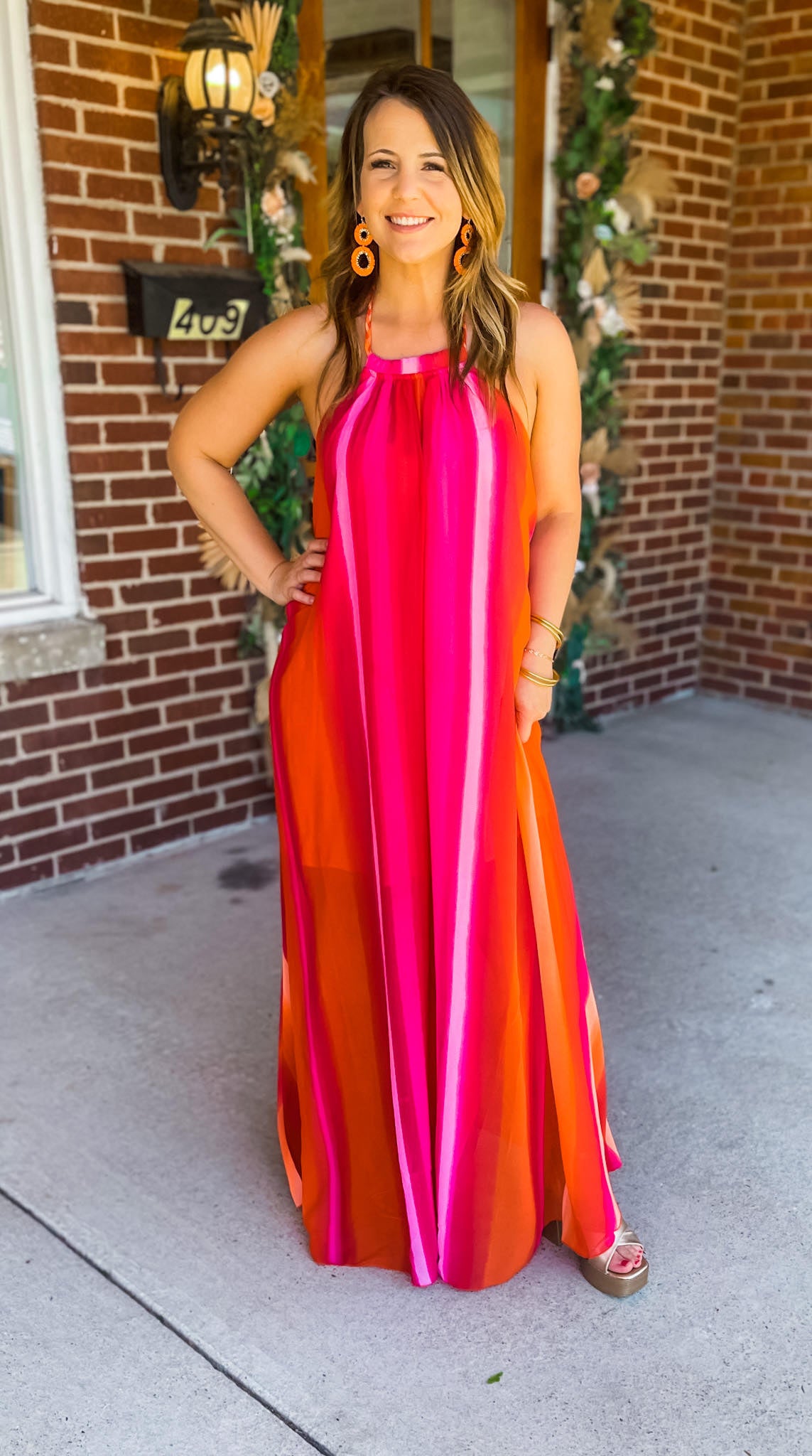 Up To No Good Maxi Dress (was 61.90)