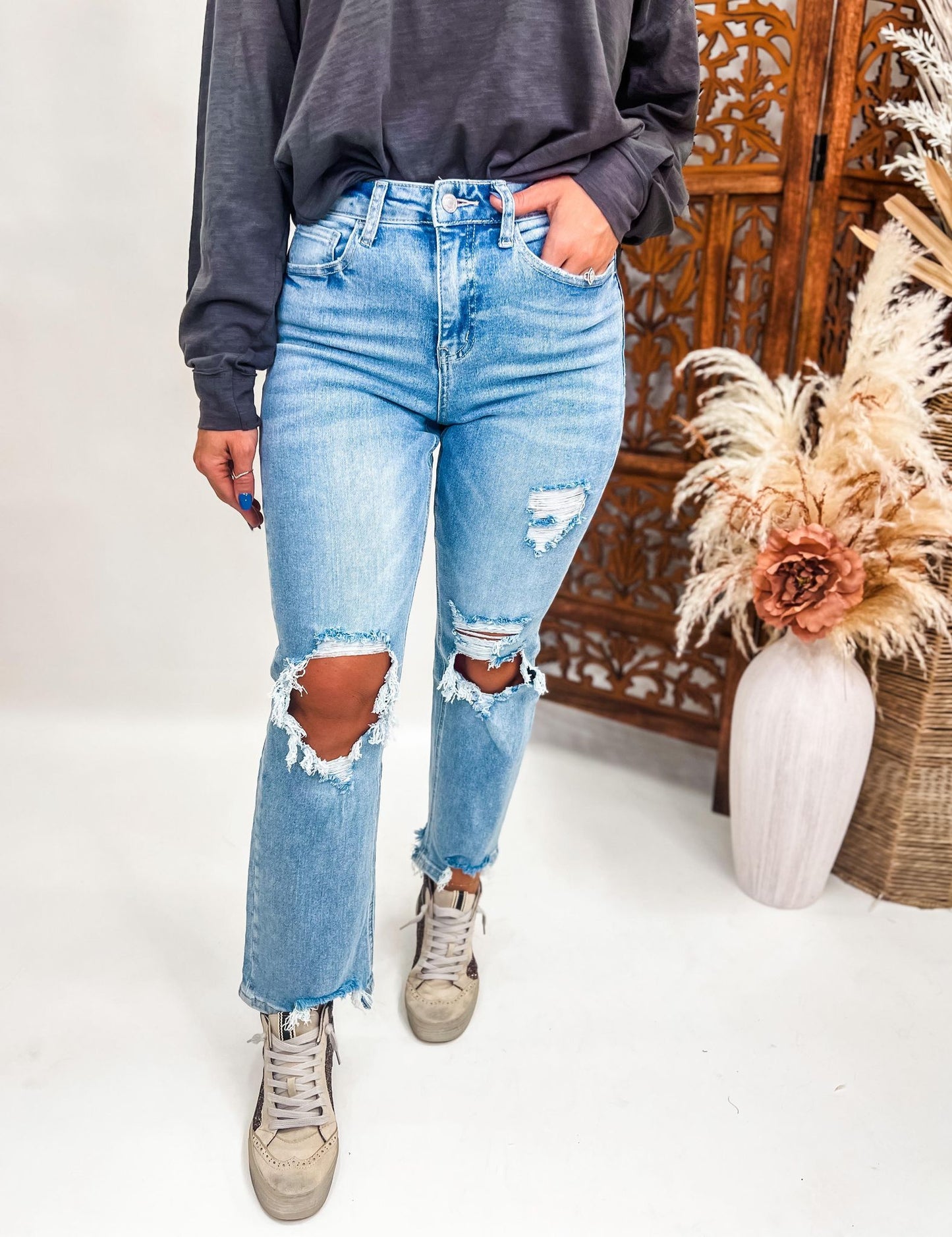 Jodie Vintage Dad Jean | Vervet