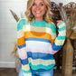 Coastal Cutie Knit Sweater Top