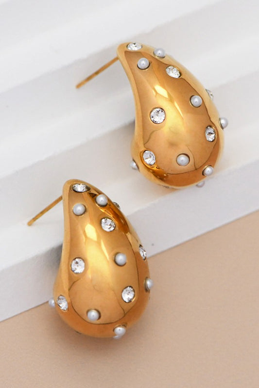 Colleen Drop Earrings - Gold
