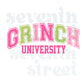 Grinch University Shirt Design