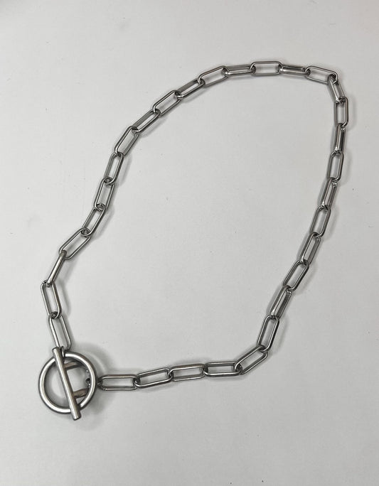 Rendy Silver Toggle Chain necklace