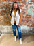 Living For It Vest - Taupe