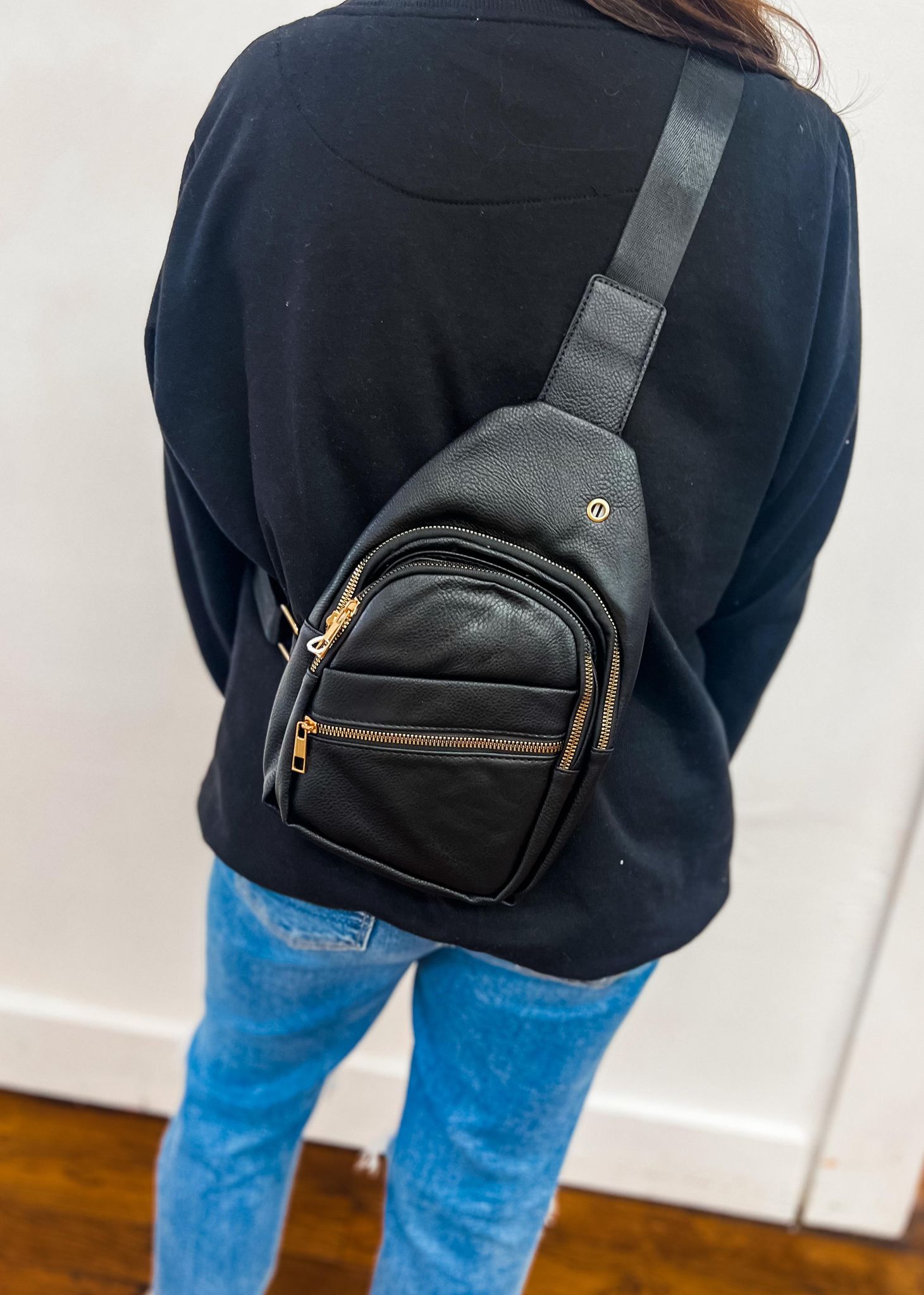 Sammy Sling Bag - BLACK