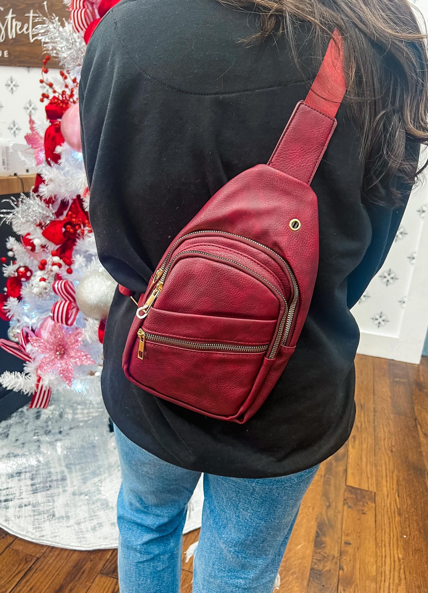 Sammy Sling Bag - WINE