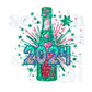 New Years Champagne Bottle Design