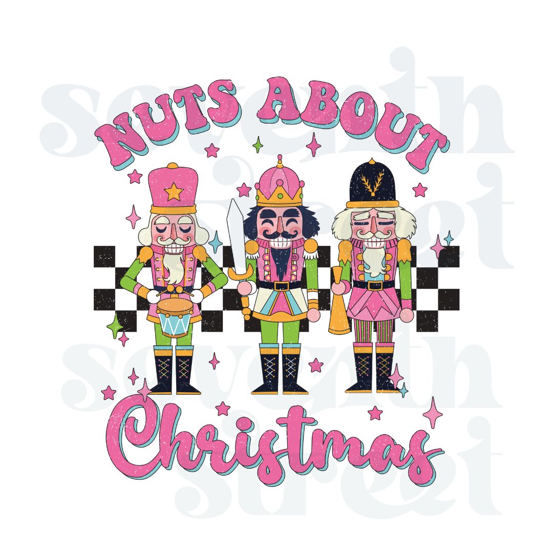 Nuts About Christmas Shirt Design
