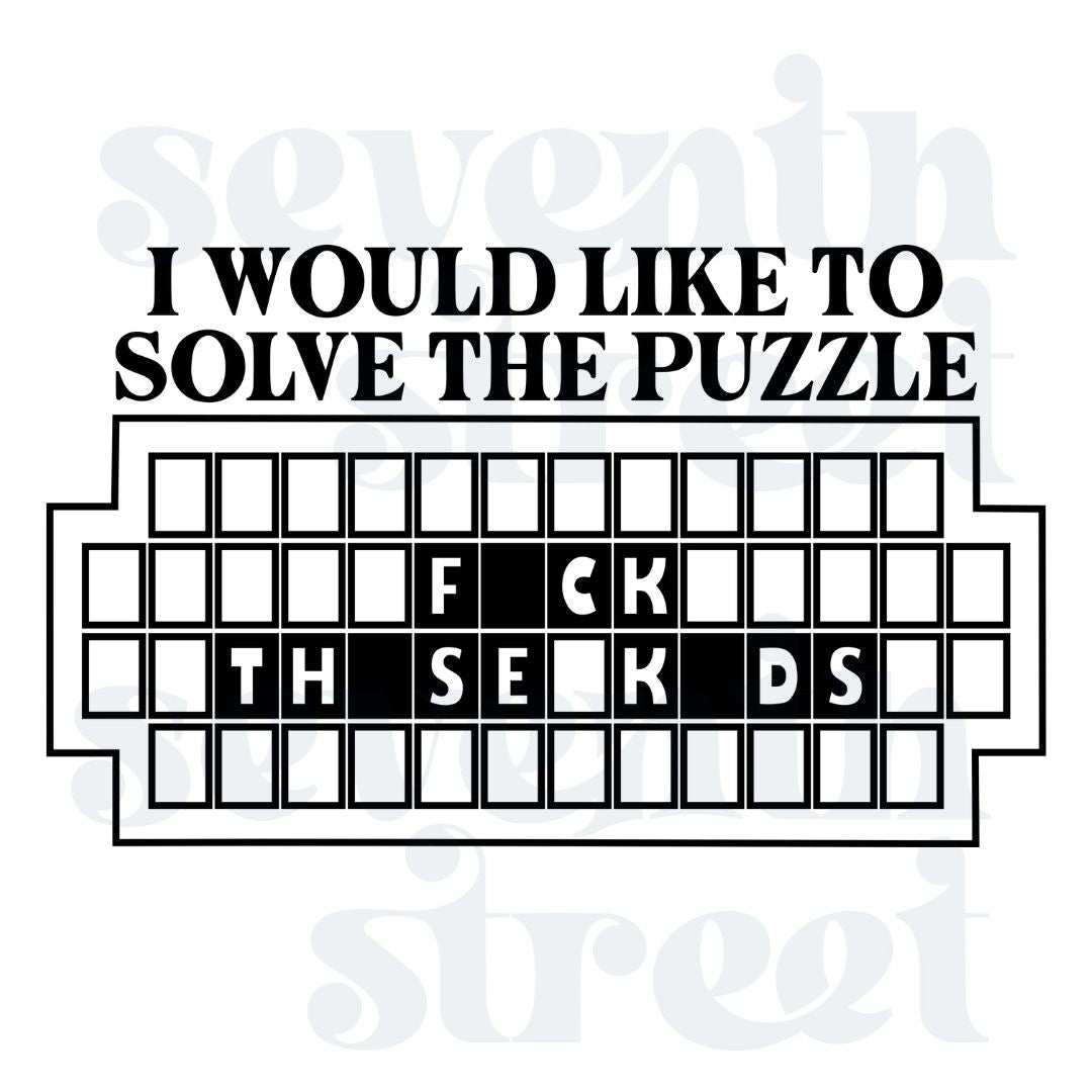Solve This Puzzle Design