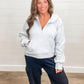 Timing Is Everything Pullover - HEATHER GRAY