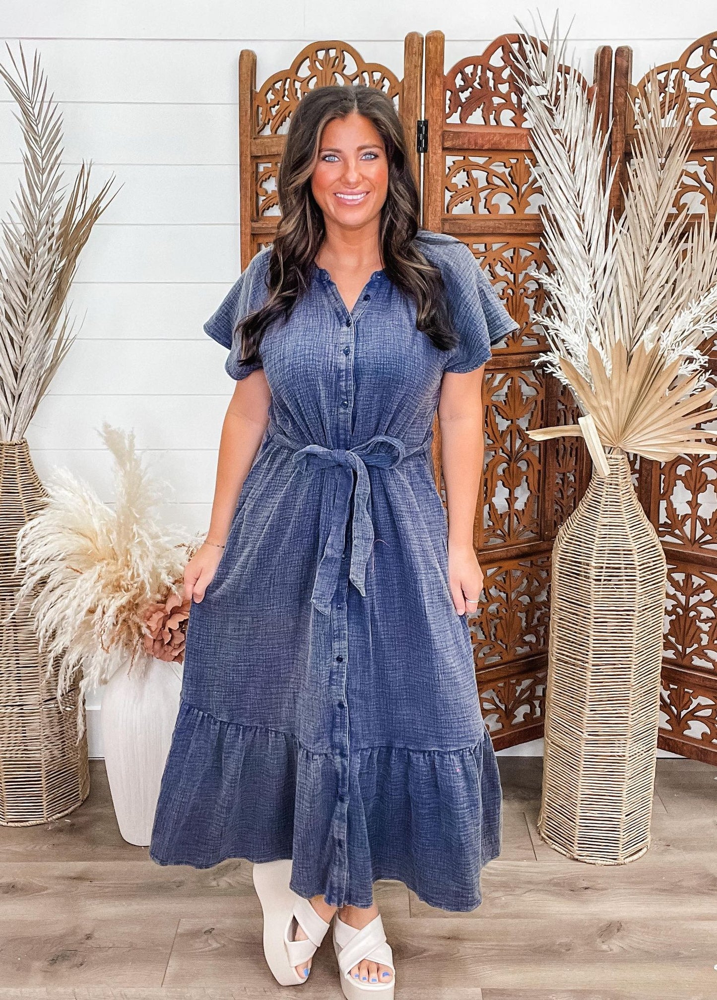 Always Fabulous Maxi Dress - Navy