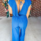 Wherever You Are Jumpsuit - Denim