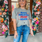 Make America Drunk Again Destroyed Tee (was 44.90)