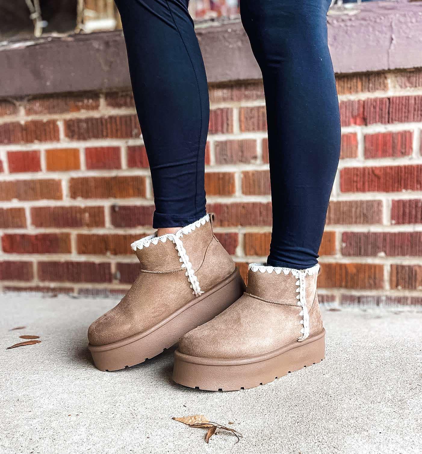 Breckenridge Platform Ankle Boots ( was 49.90!)