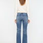 Kancan Cat's Whiskers High Waist Flare Jeans