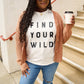 Simply Love Full Size FIND YOUR WILD Short Sleeve T-Shirt