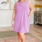 Lizzy Tank Dress in Lavender