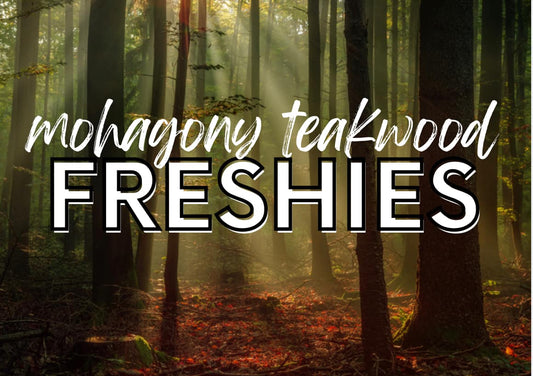 Freshie Scent: Mahogany Teakwood