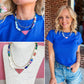 Pearly P Double Necklace - Pink