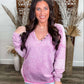 Home For The Holidays Top - MAUVE