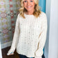 Tell Me A Lie Sweater - Ivory ( was 46.90)