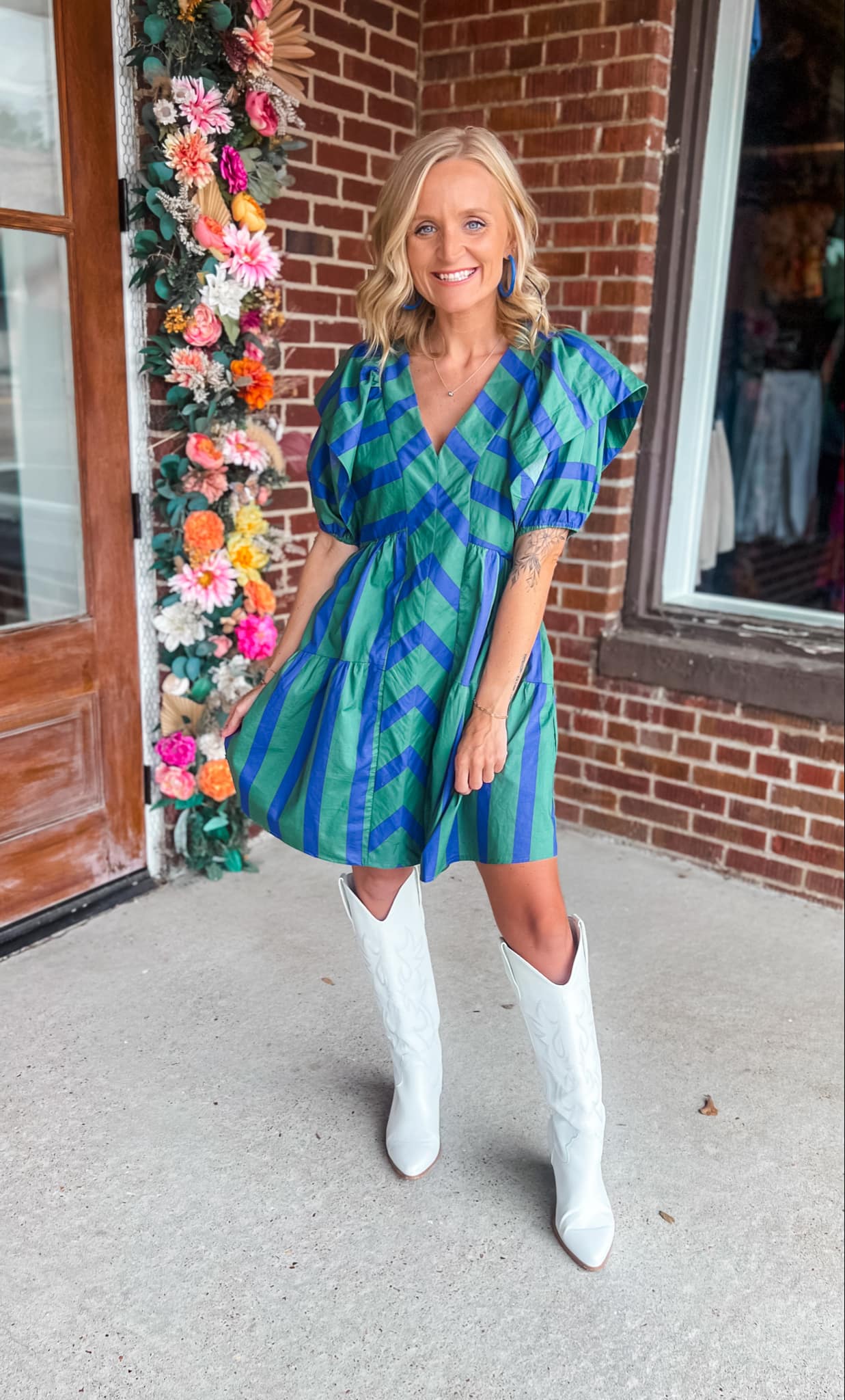 Outside the Lines Dress (was $58.90)