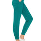 Wish You Would Joggers -OCEAN TEAL
