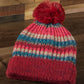 Striped PomPom Beanie (3COLORS)