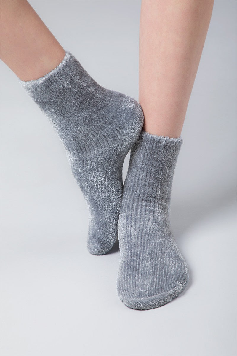 Plush Chenille Socks (5COLORS)
