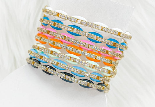 Colorful Cuff Bracelet (10 COLORS)