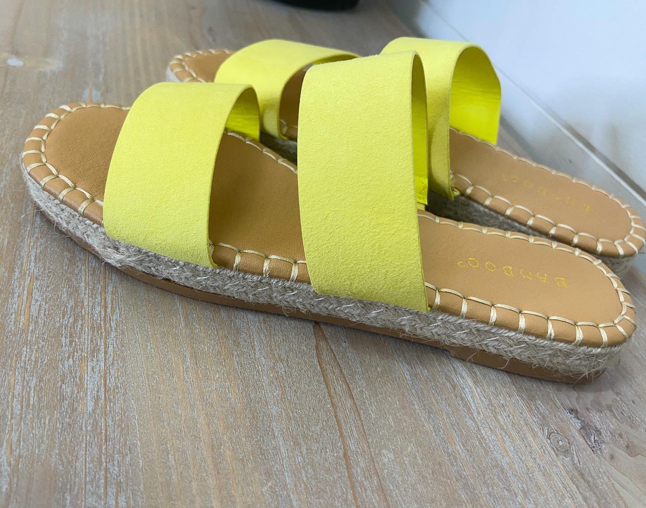 Living Free Sandals - Yellow