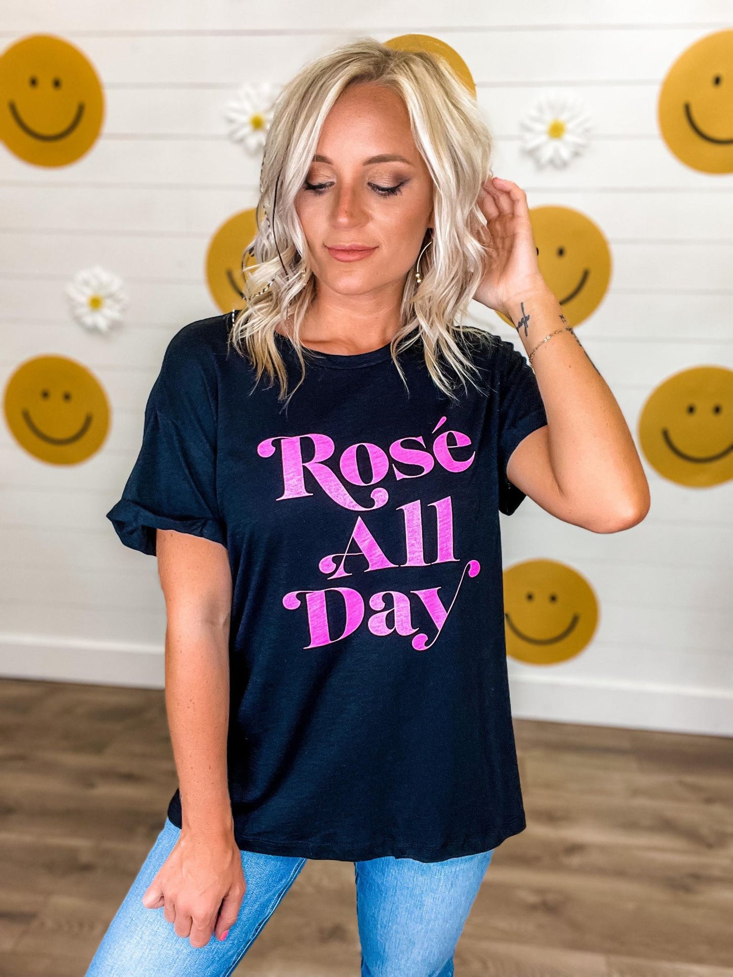 Rose* All Day Tee
