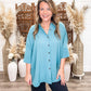 Never Late Top-TEAL