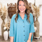 Never Late Top-TEAL