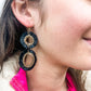 Kara Earrings - BLACK