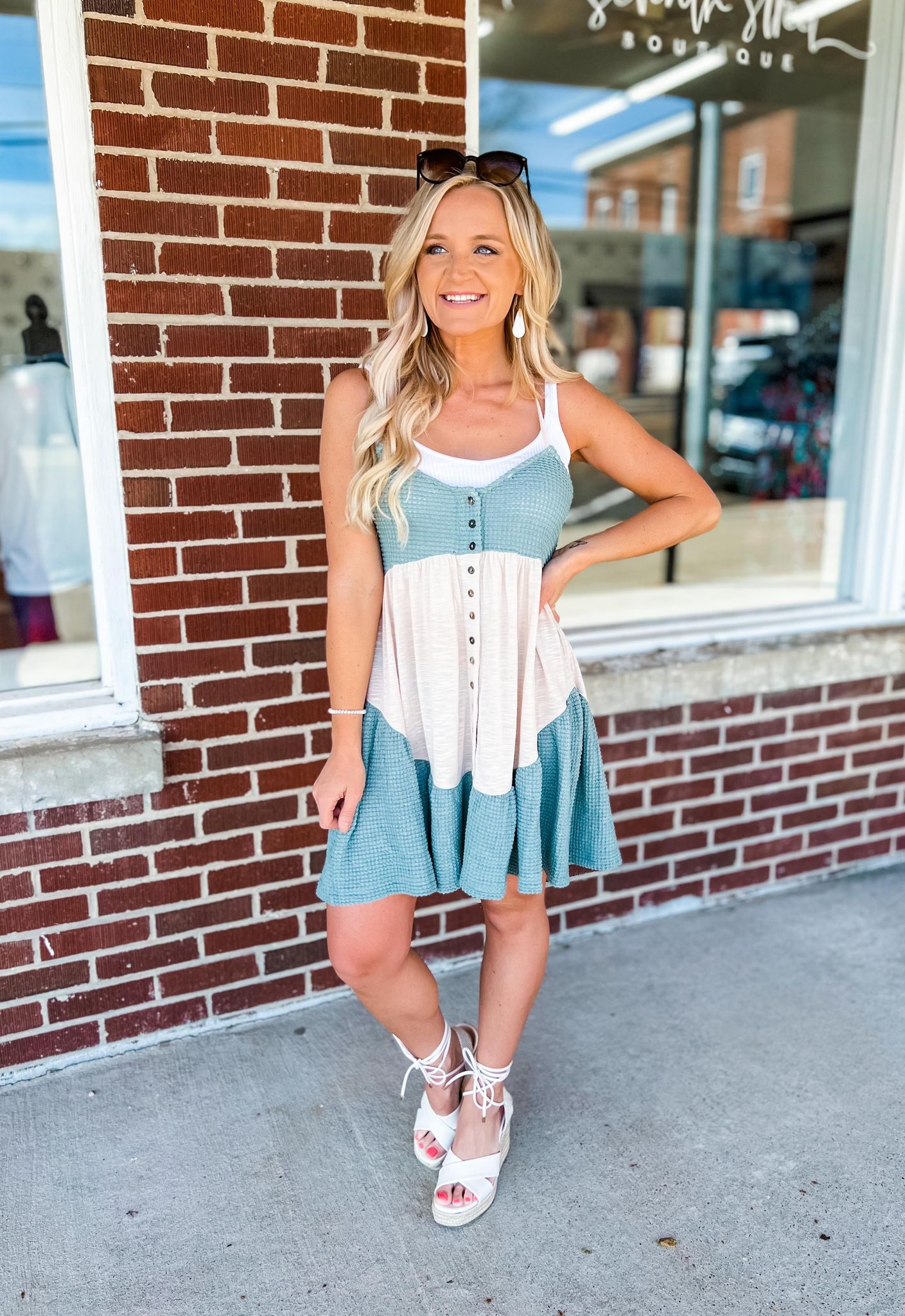 Its About That Time Tunic- Jade ($52.90)