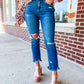 Meredith High Rise Crop Straight | Lovervet (was $62.90)