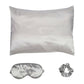 Beauty Rest Satin Sleep Gift set -silver