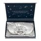 Beauty Rest Satin Sleep Gift set -silver