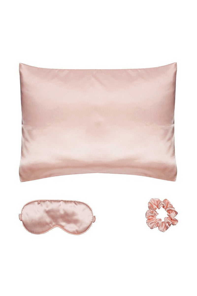 Beauty Rest Satin Sleep Gift set -Pink